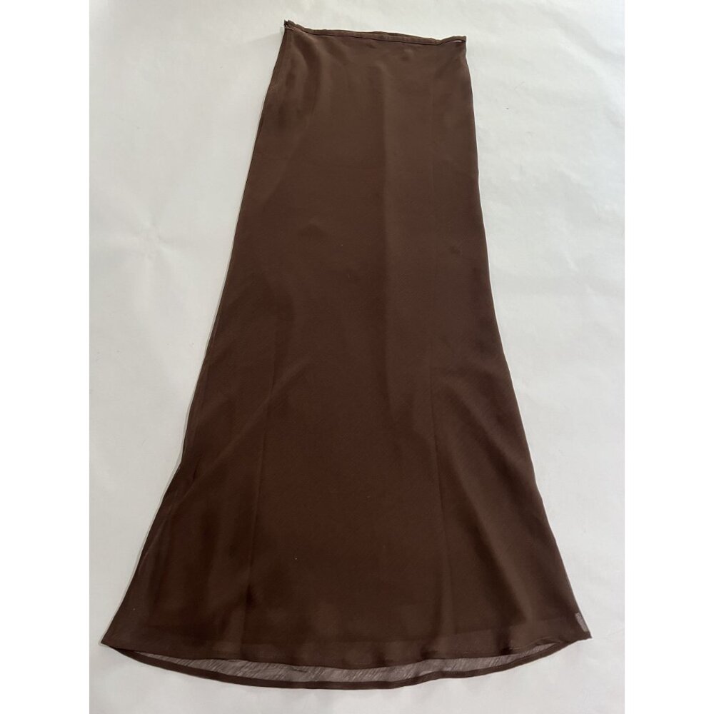 Lioness Brown Maxi Skirt - Picture 4 of 5